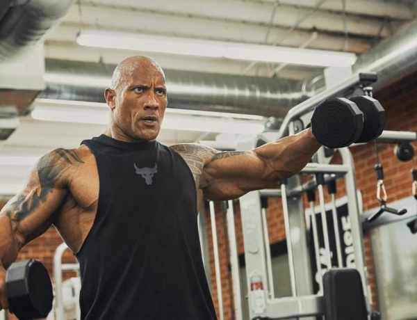 Dwayne Johnson and Under Armor Project Rock