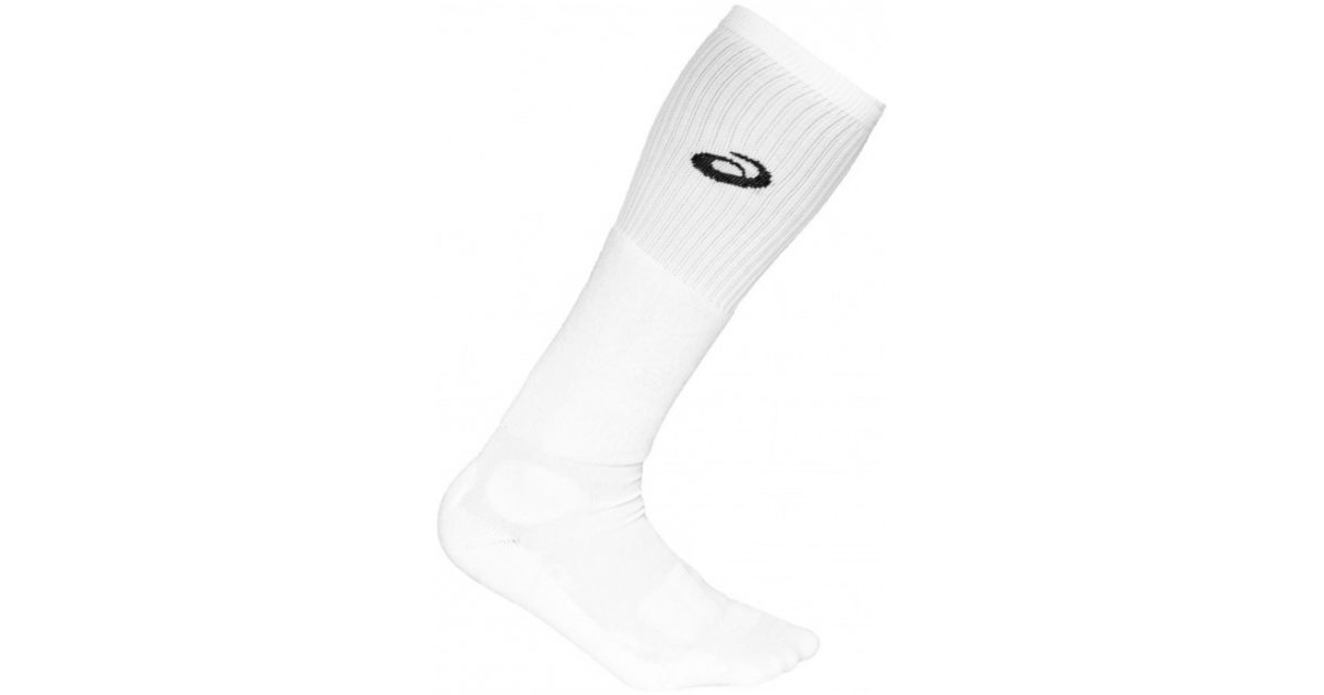 Functional knee socks Asics VOLLEY SOCK LONG (1 PAIR) white | AD 