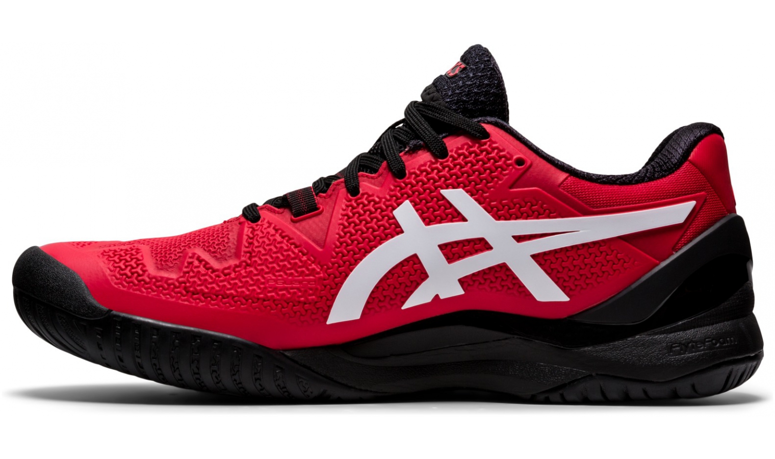 Mens tennis shoes Asics GEL-RESOLUTION 8 red | AD Sport.store