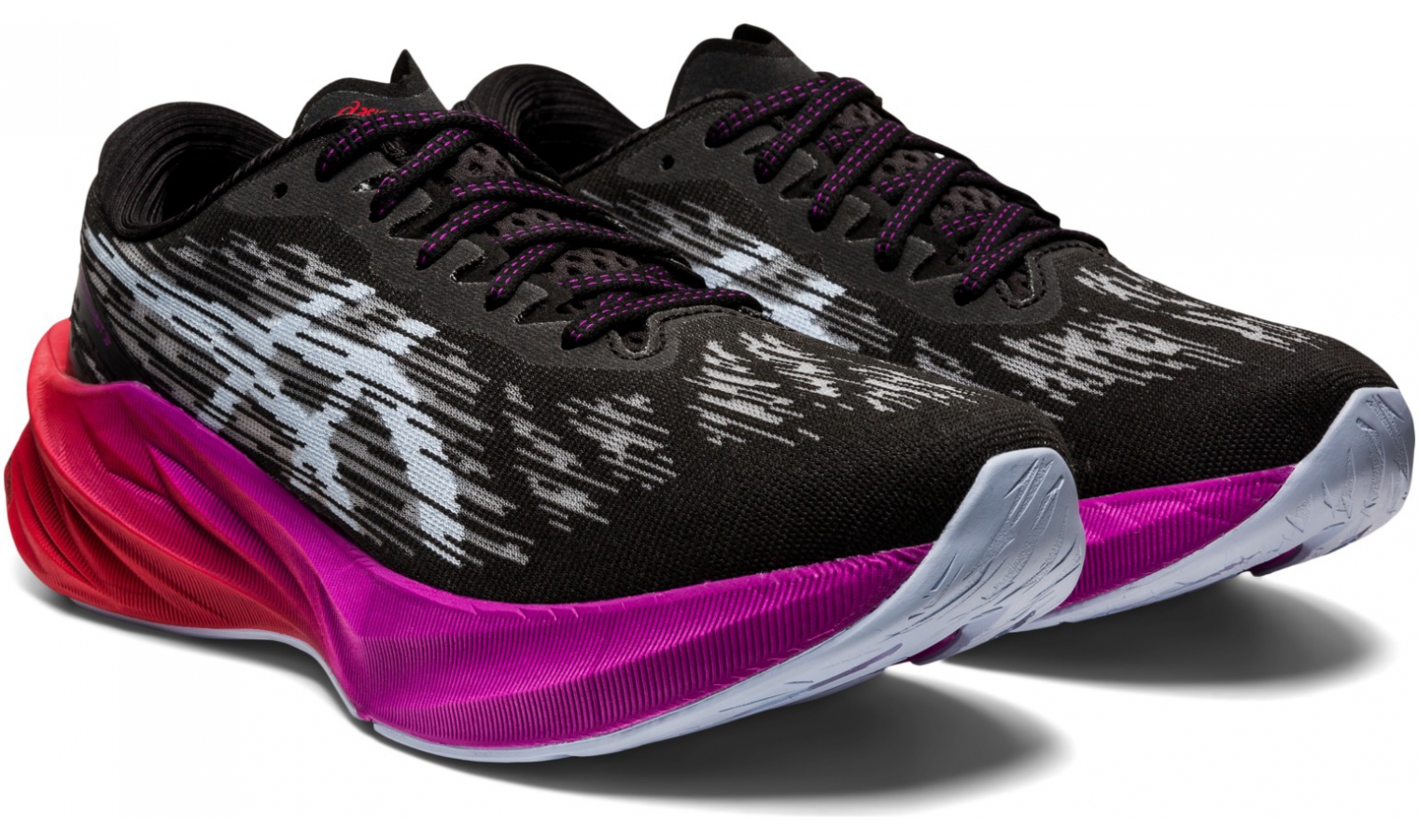 Womens running shoes Asics NOVABLAST 3 W black | AD Sport.store