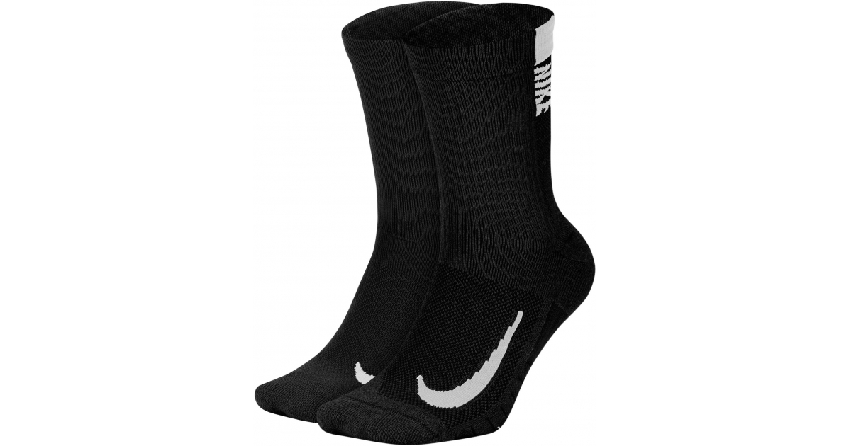 Functional socks Nike MULTIPLIER (2 PAIR) black | AD Sport.store