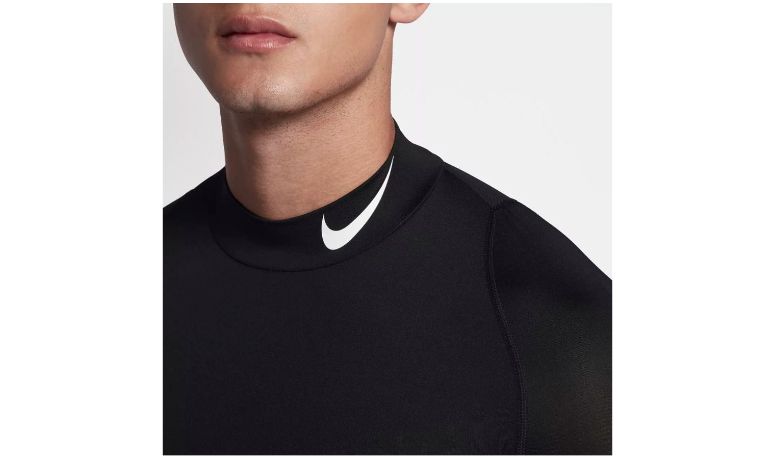 Mens compression long sleeve shirt Nike M NP TOP LS COMP black | AD Sport.store