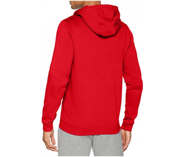 Mens leisure sweatshirt Nike SPORTSWEAR CLUB FLEECE red | AD Sport.store