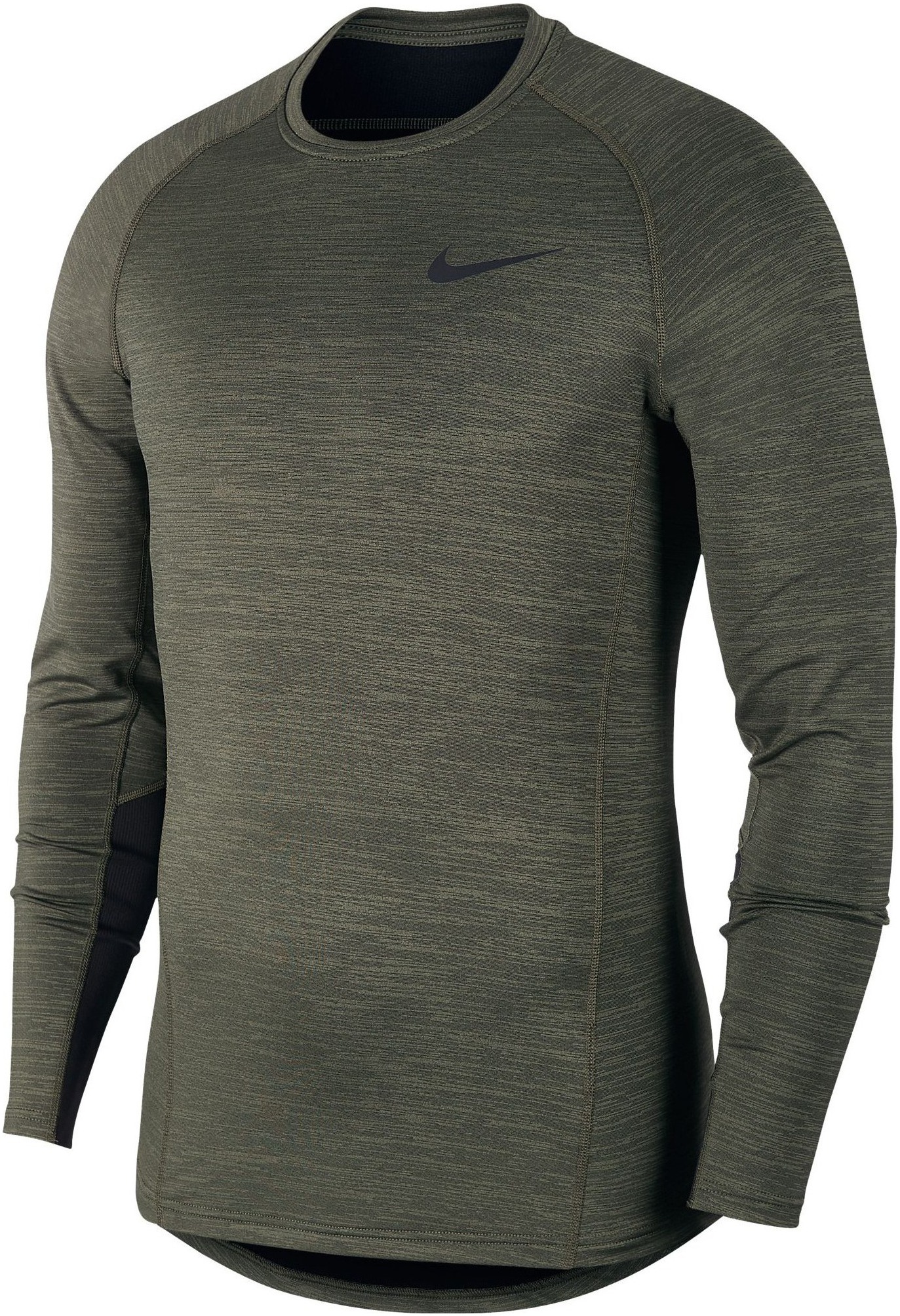 Mens functional long sleeve thermo shirt Nike PRO WARM zelené | AD ...