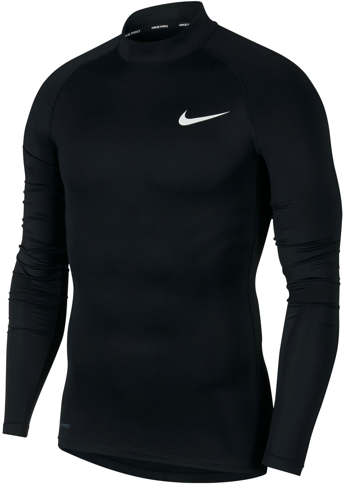 Mens compression long sleeve shirt Nike PRO black | AD Sport.store