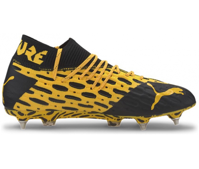 Soft Ground Football Boots Puma Future 5 1 Netfit Mxsg Yellow Ad Sport Store
