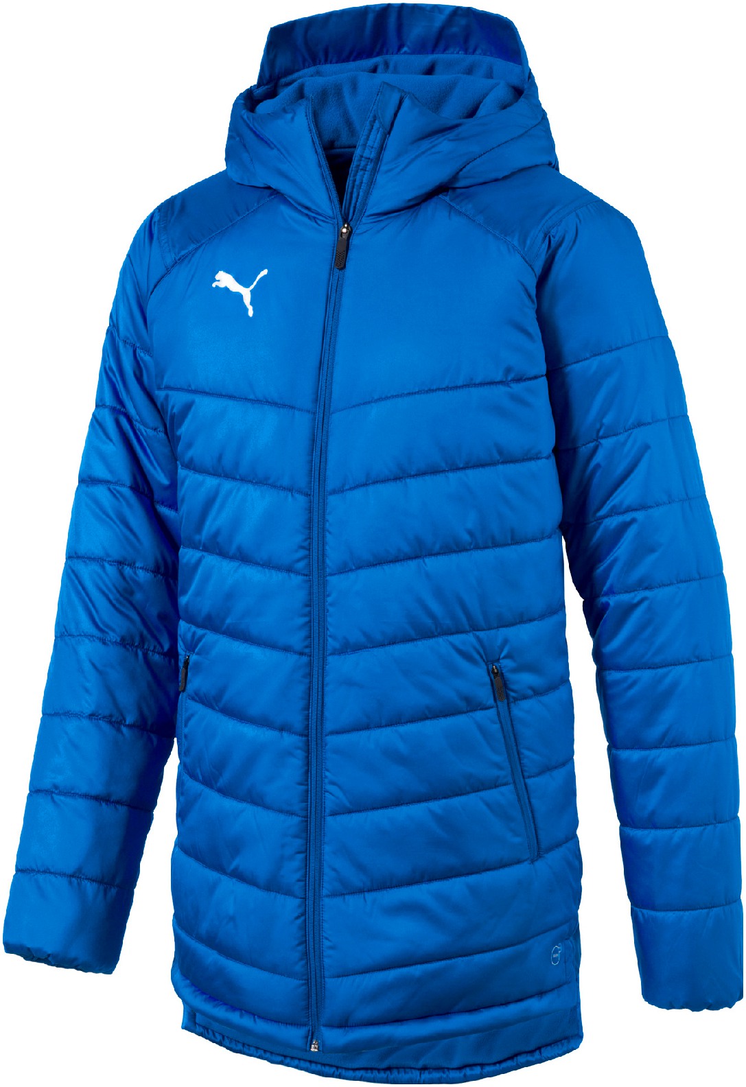 Mens winter jacket Puma LIGA SIDELINE BENCH JACKET blue | AD Sport.store