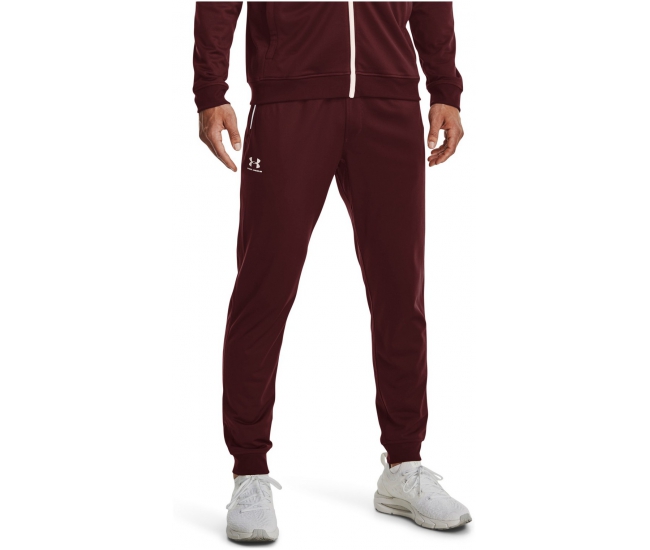 Mens sports Under Armour SPORTSTYLE TRICOT JOGGER red