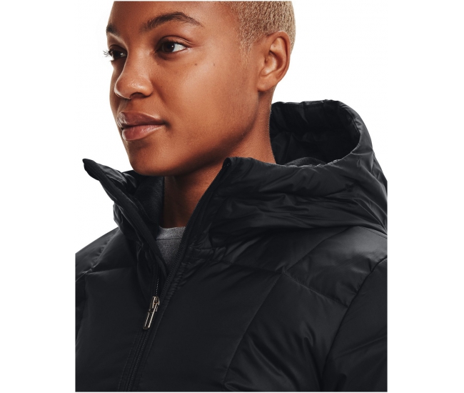 almohadilla Egomanía Senado Womens winter jacket Under Armour ARMOUR DOWN HOODED JKT W black | AD  Sport.store