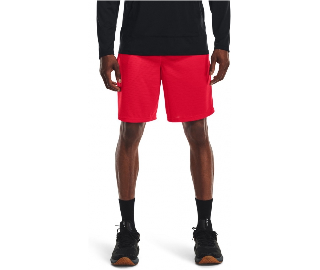 Mens sports shorts Under Armour TECH MESH SHORTS red | AD Sport.store
