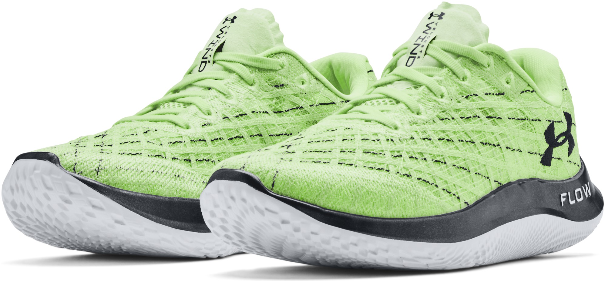 Mens running shoes Under Armour UA FLOW VELOCITI WIND green | AD Sport ...